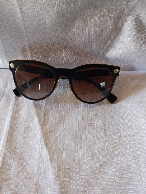 Versace Authentic  Tortoiseshell Cat-Eye Sunglasses with Brown Gradient MOD#2198 main image 14